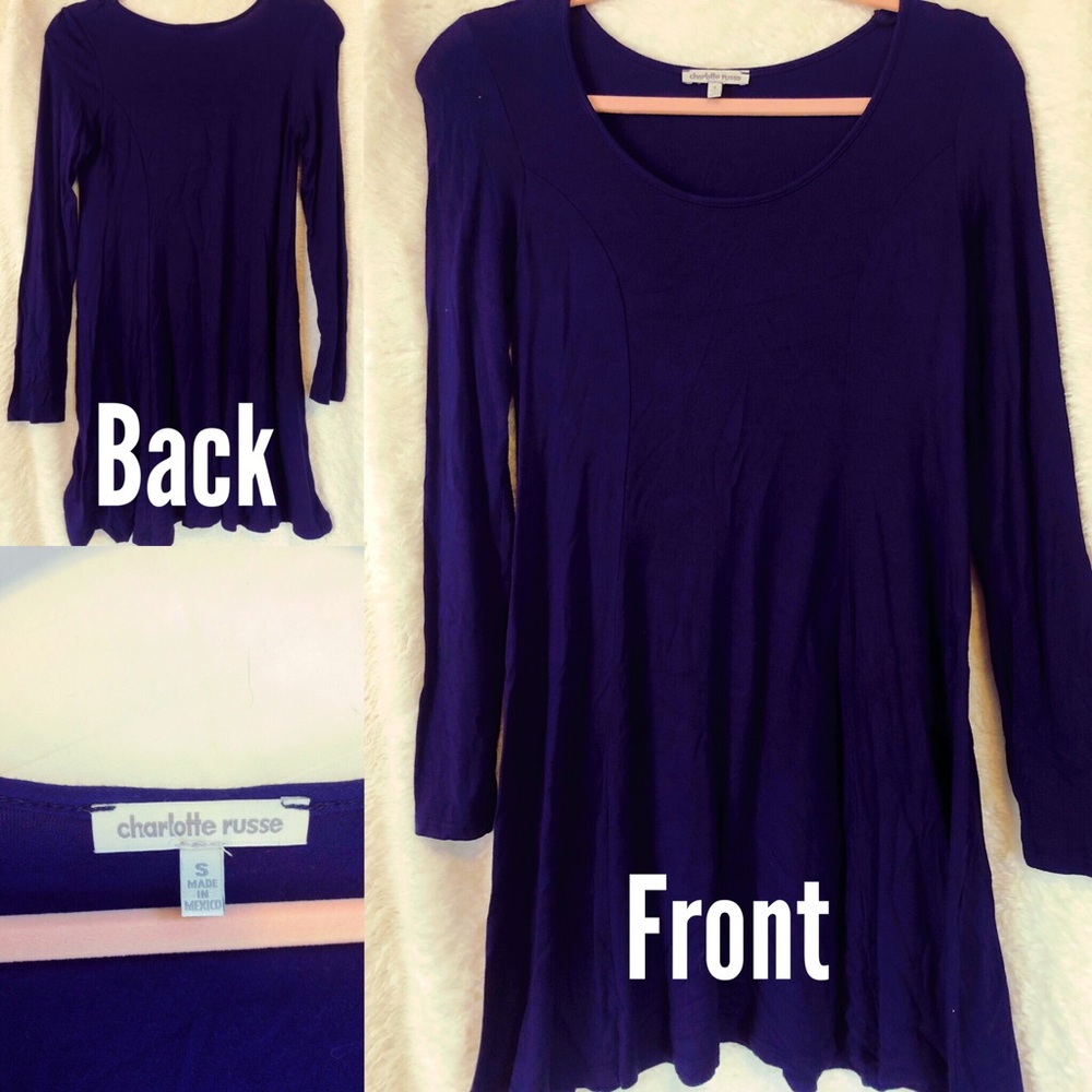 Navy blue dress